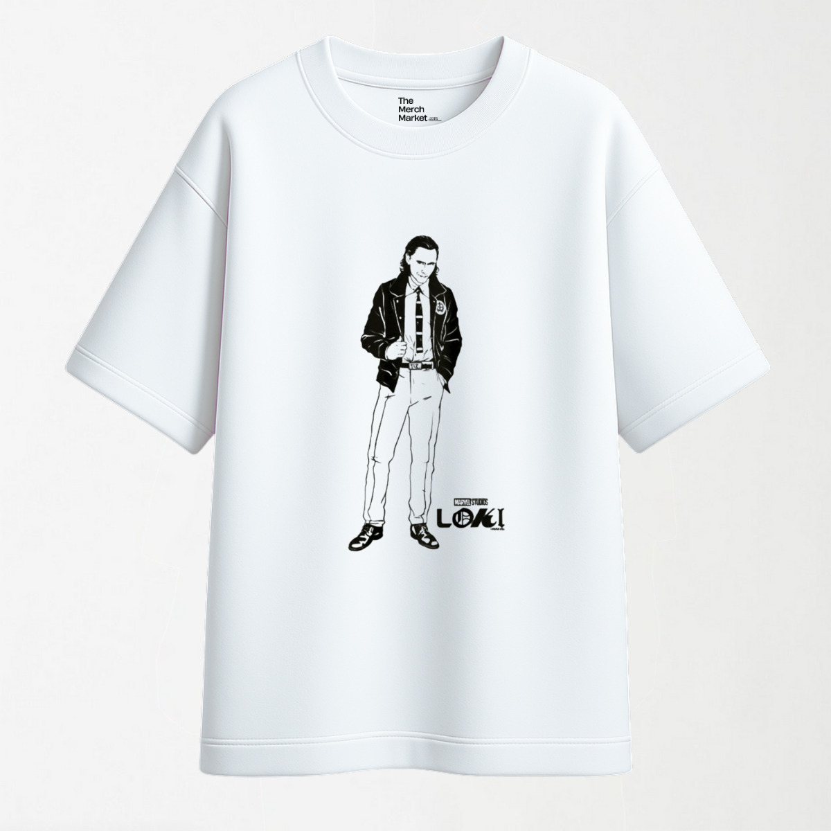 Loki Character Line Art - Graphic T Shirt