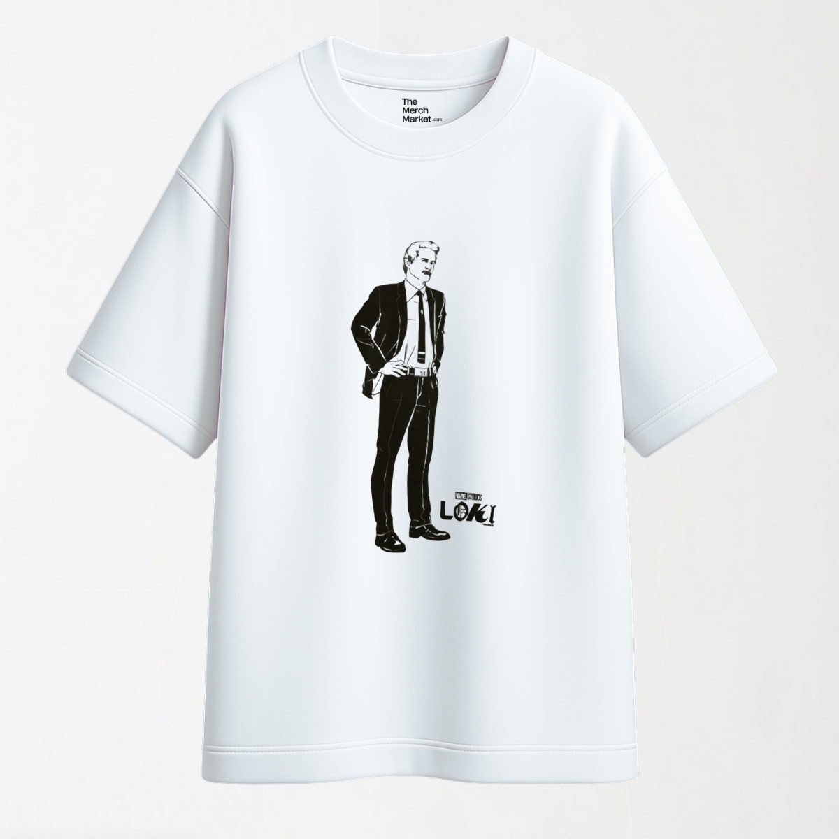 Mobius Character Line Art - Graphic T Shirt