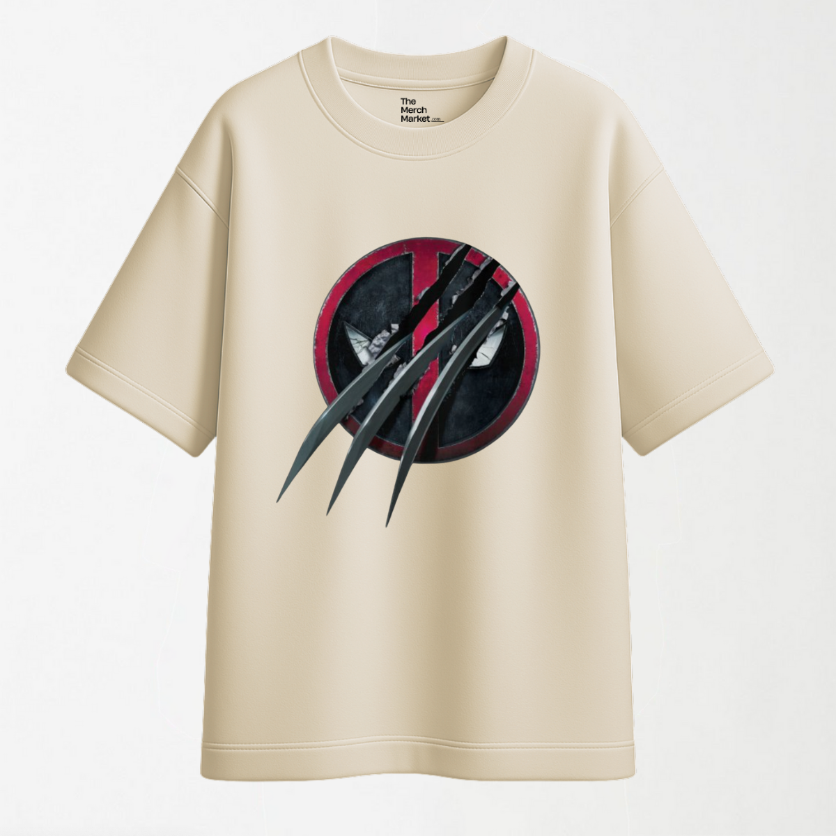 Wolverine Claws Deadpool Icon - Graphic T Shirt