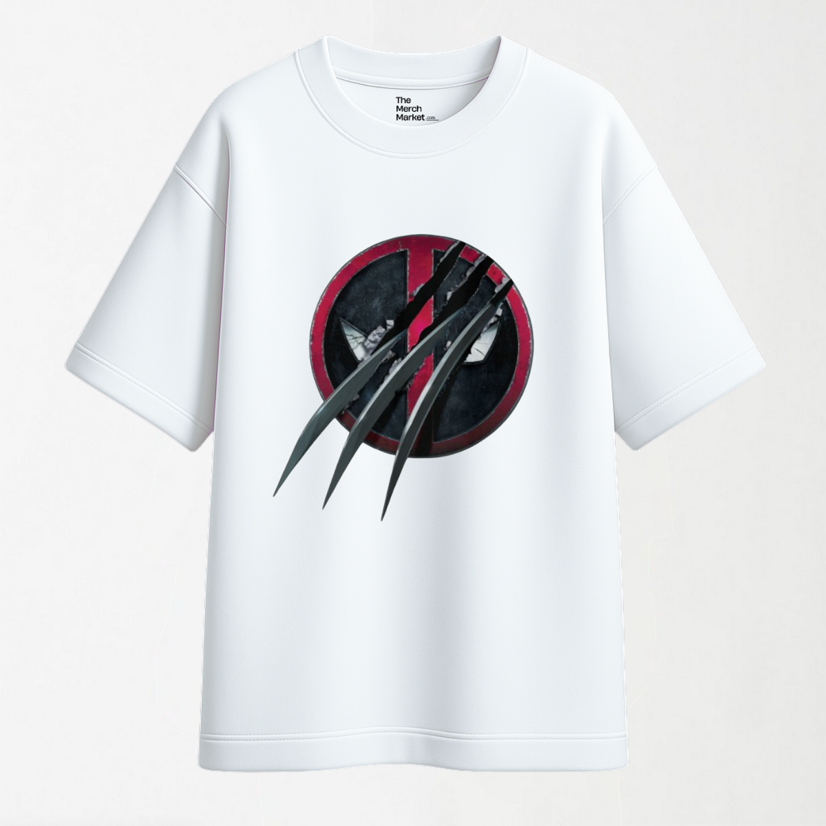 Wolverine Claws Deadpool Icon - Graphic T Shirt