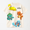 The Sleeping Pikachu & Friends - Kid's Graphic T Shirt