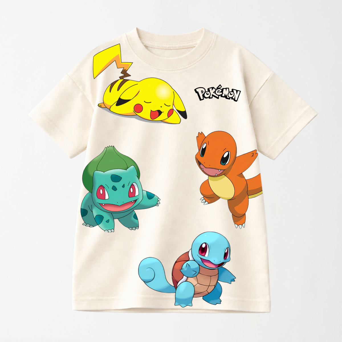 The Sleeping Pikachu & Friends - Kid's Graphic T Shirt