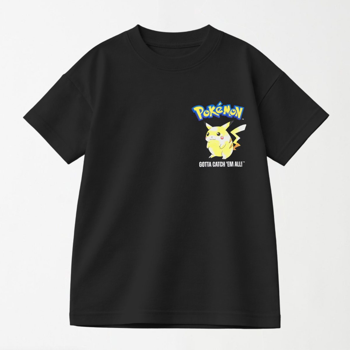 Classic Catch 'Em All Emblem - Kid's Graphic T Shirt