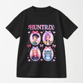 Pastel Anime Heroines & Mascot - Kid's Graphic T Shirt