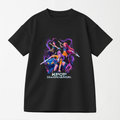 Neon Smoke Idol Defenders - Kid's Graphic T Shirt