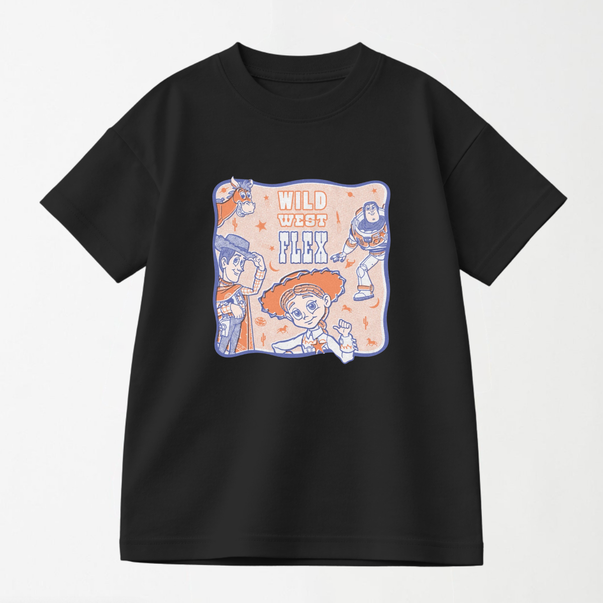 The Wild West Flex - Kid's Graphic T Shirt