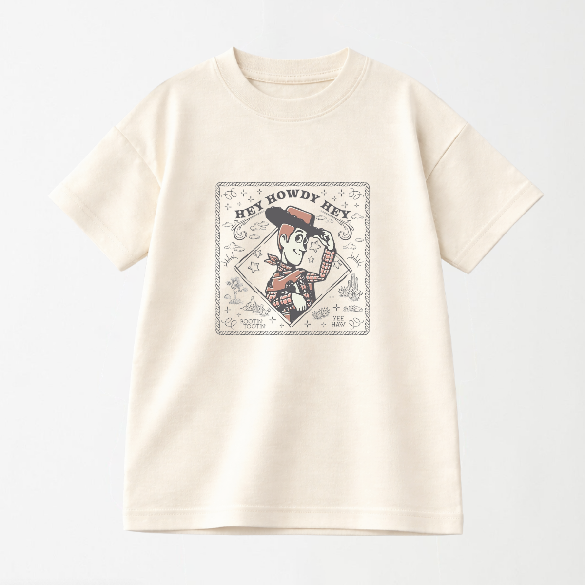 Woody’s Western Stamp - Kid's Graphic T Shirt