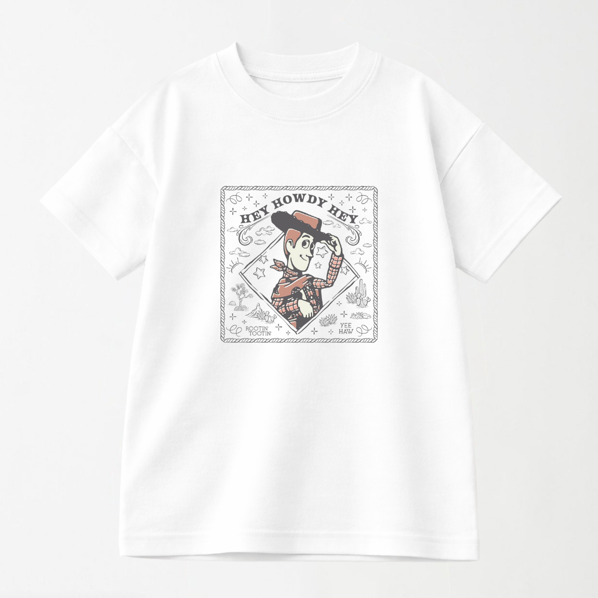 Woody’s Western Stamp - Kid's Graphic T Shirt