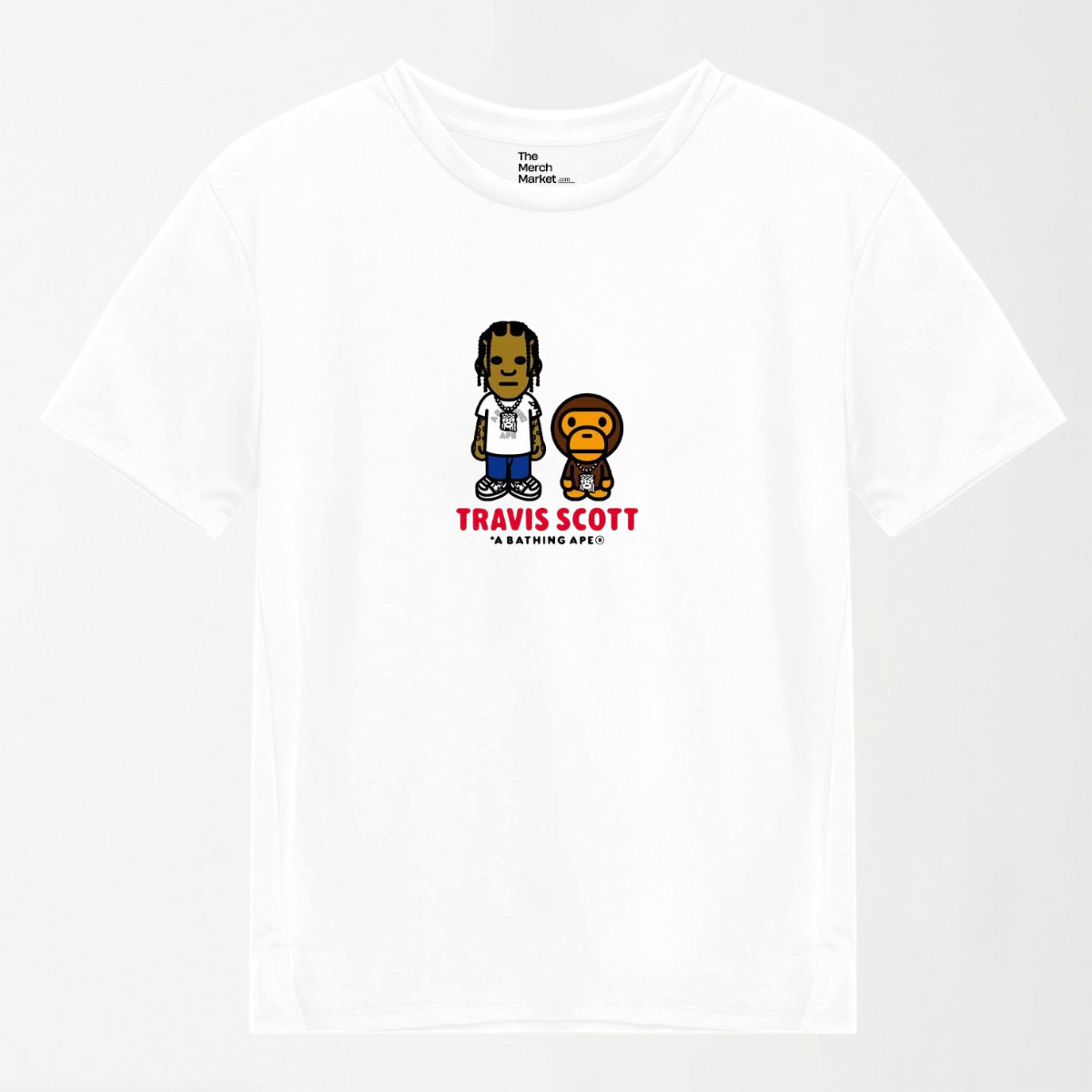 Travis Scott Bape - Graphic T-Shirt