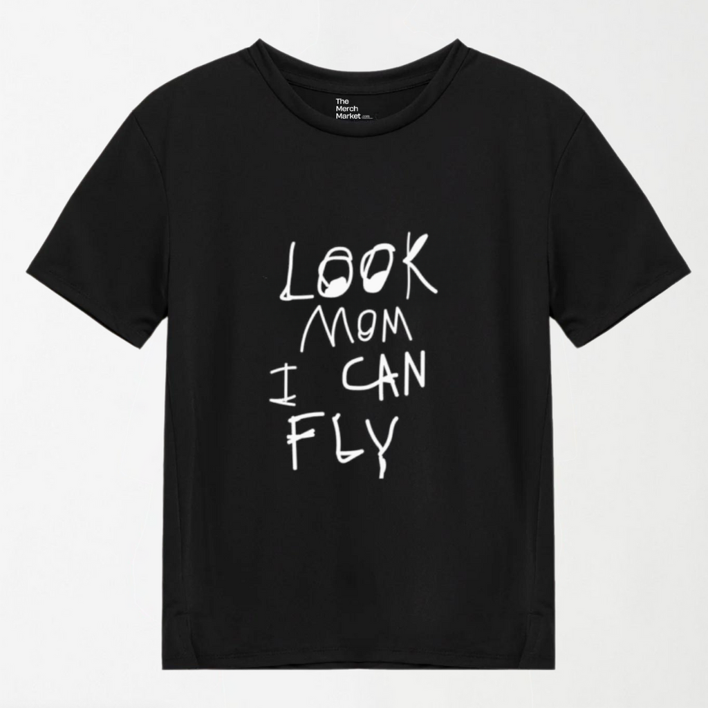 Look Mom I Can Fly - Graphic T-Shirt