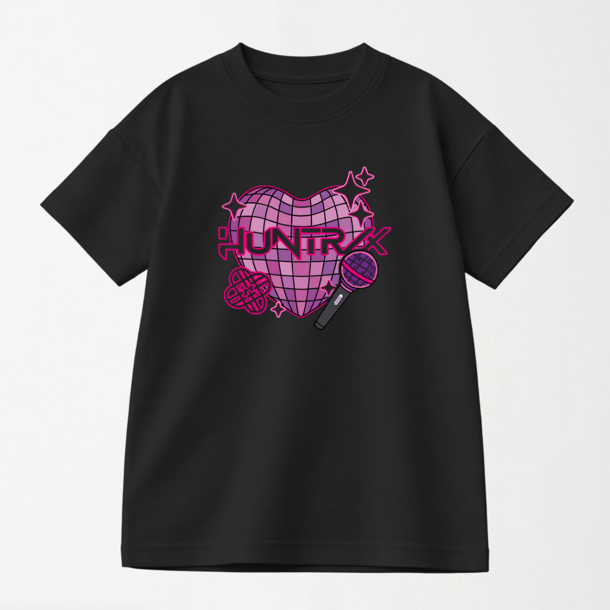 Y2K Idol Microphone - Kid's Graphic T Shirt