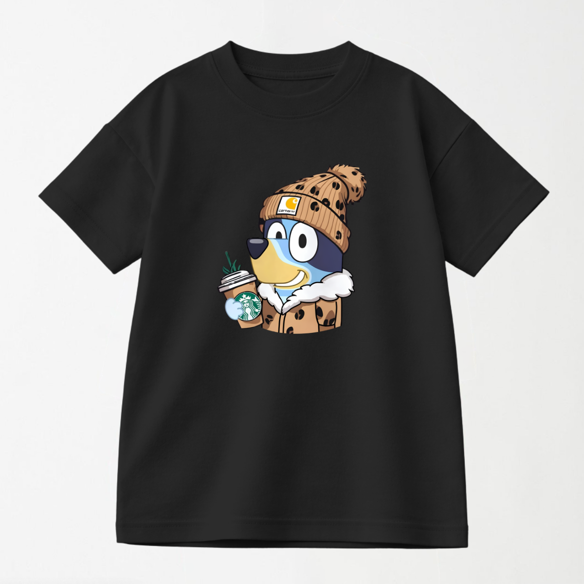Bluey Coffee Run - Kid's Graphic T Shirt
