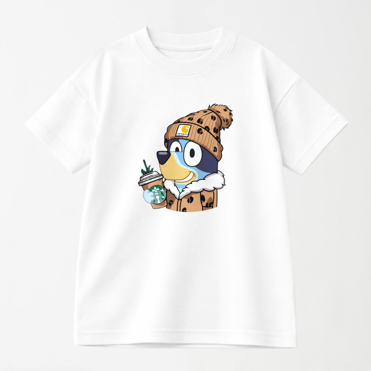 Bluey Coffee Run - Kid's Graphic T Shirt