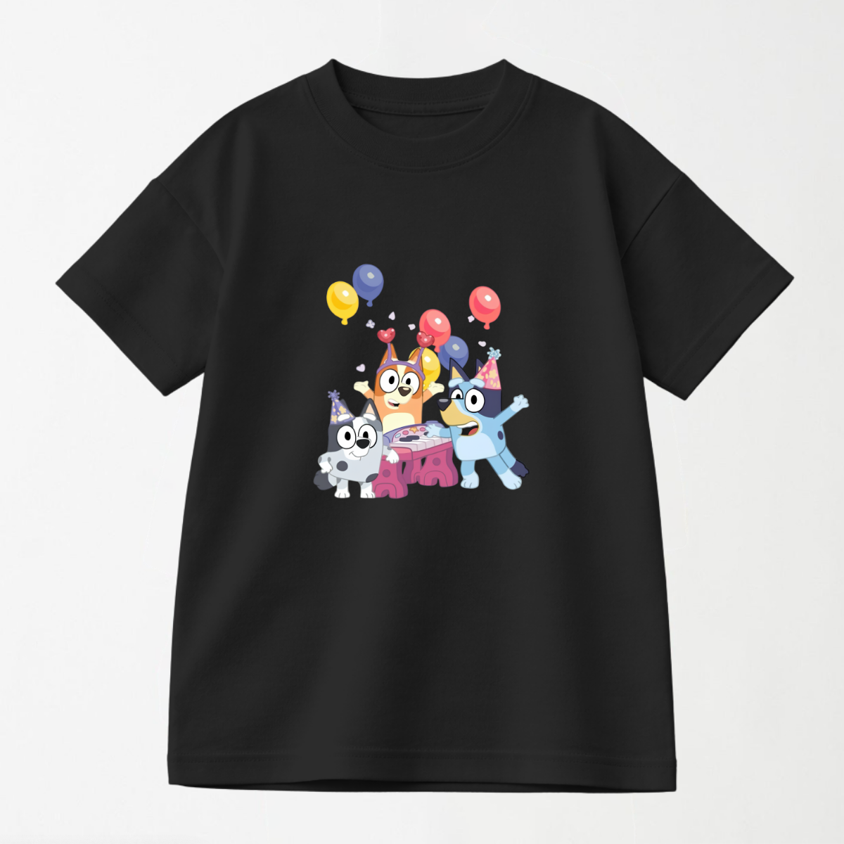 Bluey Keyboard Party - Kid's Graphic T Shirt
