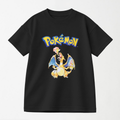 Vintage Fire-Breathing Charizard - Kid's Graphic T Shirt