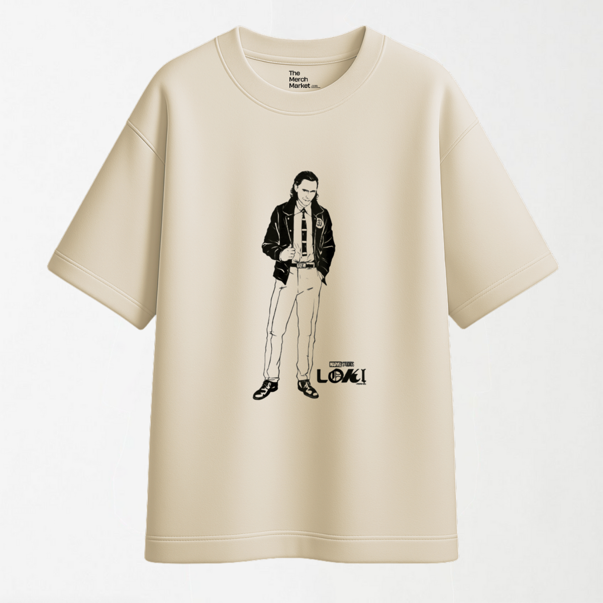 Loki Character Line Art - Graphic T Shirt