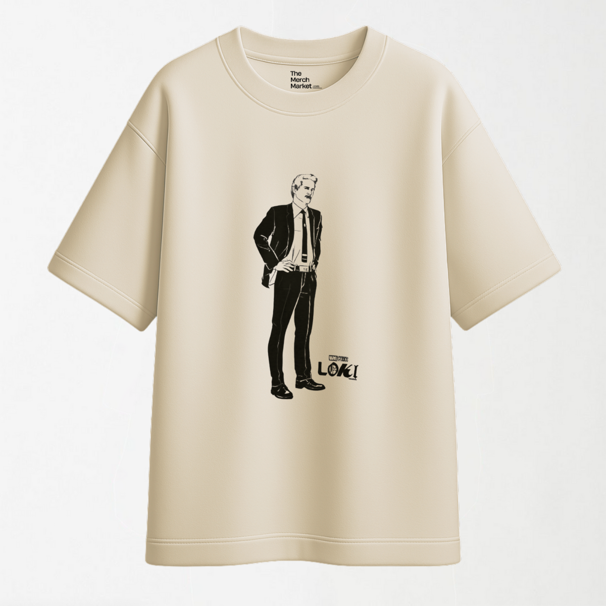 Mobius Character Line Art - Graphic T Shirt