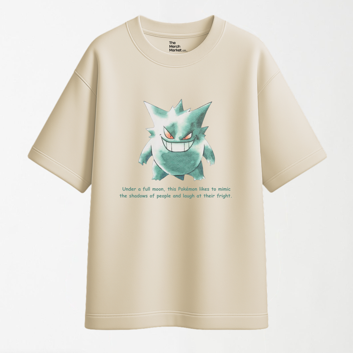 Gengar Watercolor Lore - Graphic T-Shirt
