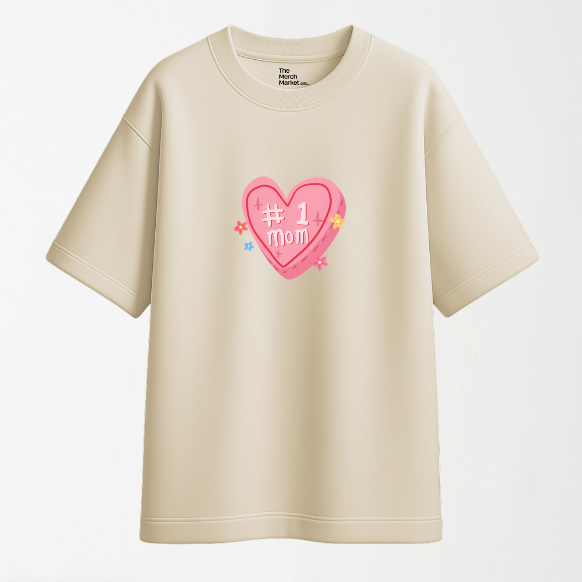 # 1 MOM - Round Neck Unisex T Shirt