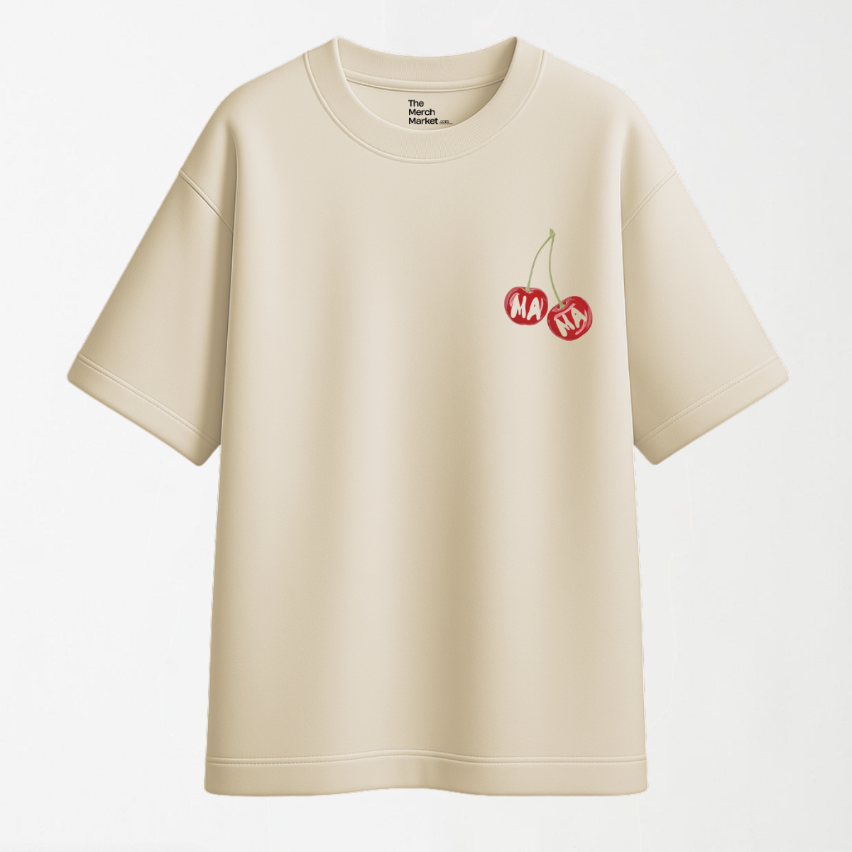 The Cherry Mama - Round Neck Unisex T Shirt
