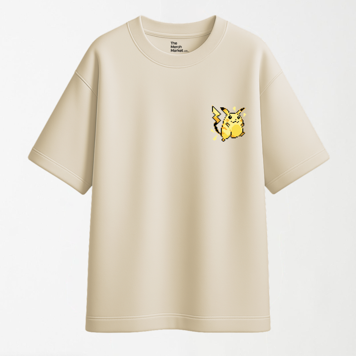 Retro Pixel Pikachu - Graphic T-Shirt