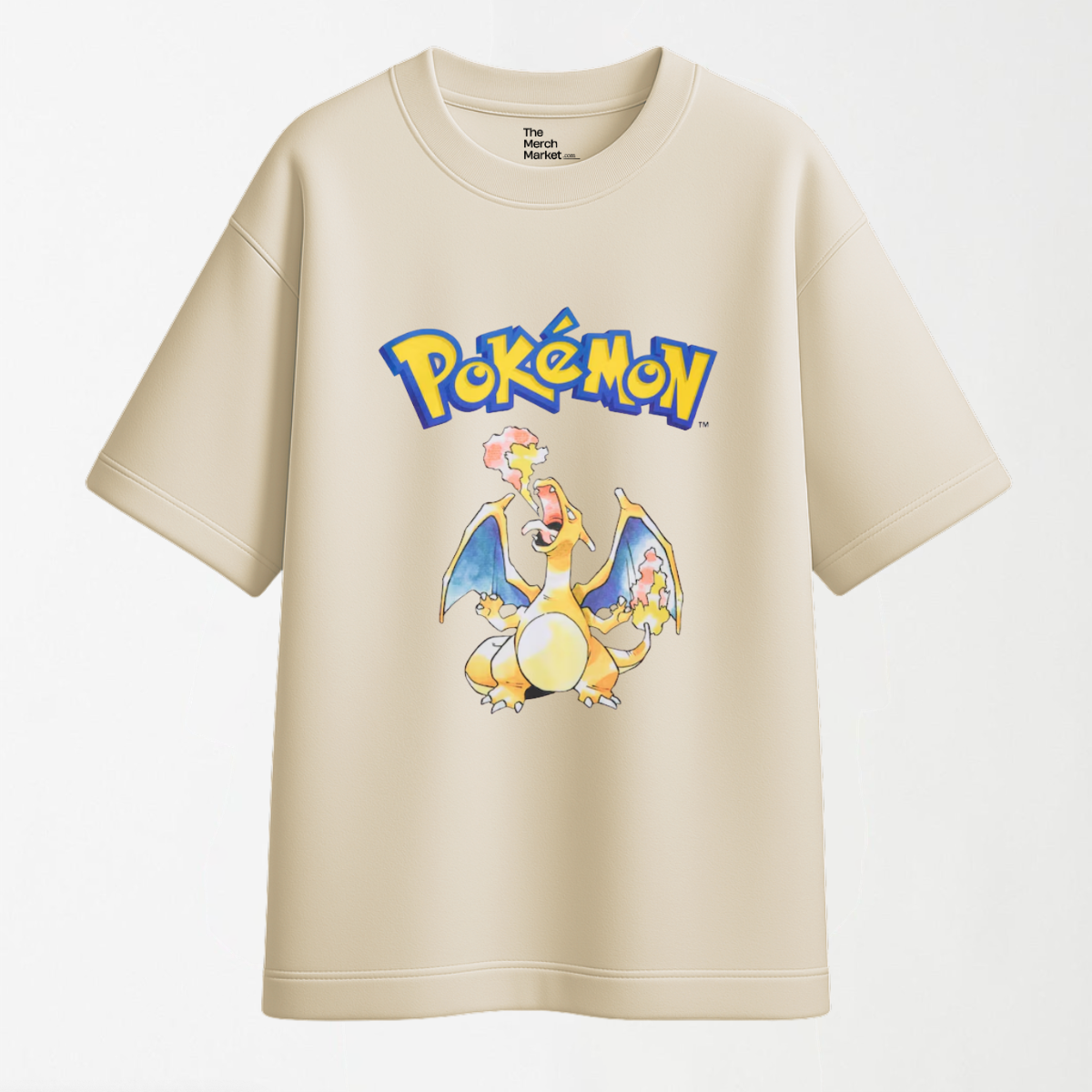 Vintage Fire-Breathing Charizard - Graphic T-Shirt