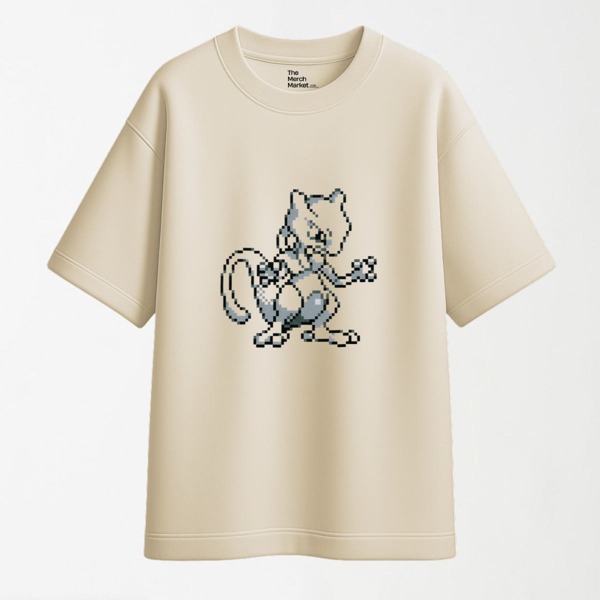 Retro Pixel Mewtwo - Graphic T-Shirt