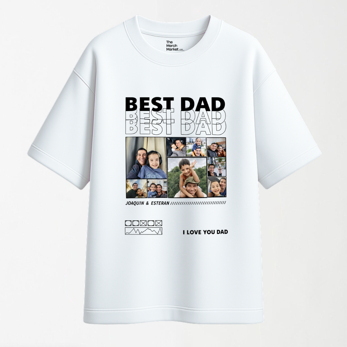 Best Dad - Round Neck Unisex T Shirt