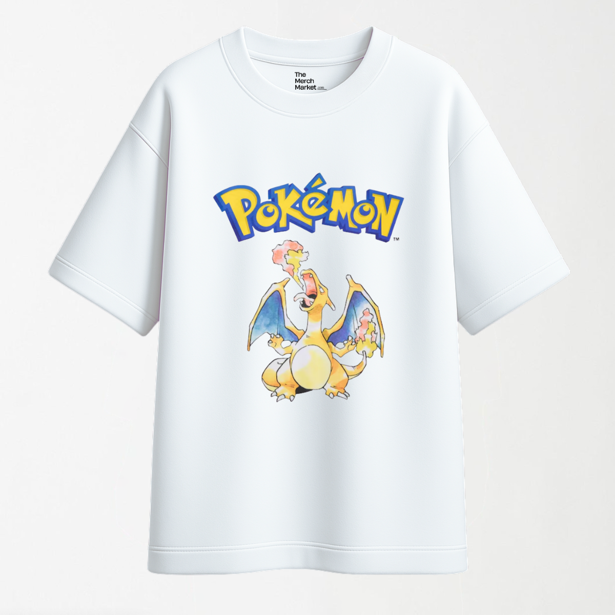 Vintage Fire-Breathing Charizard - Graphic T-Shirt