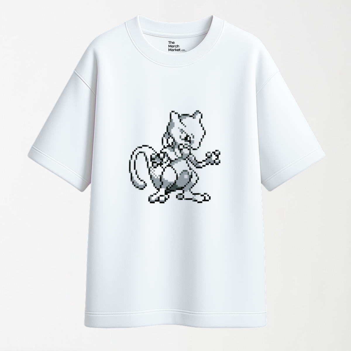 Retro Pixel Mewtwo - Graphic T-Shirt