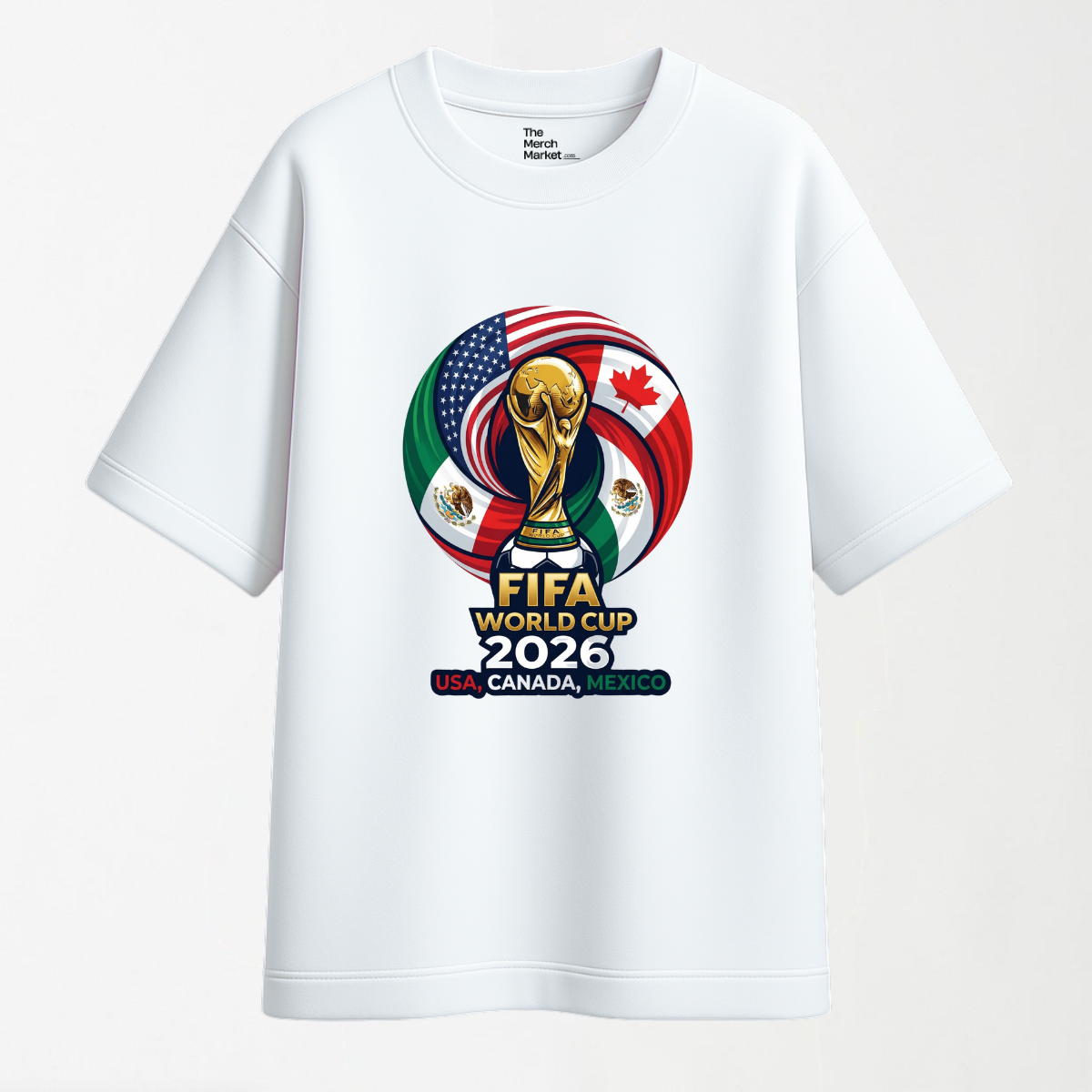 Tri-Nation Swirl - Round Neck Unisex T Shirt
