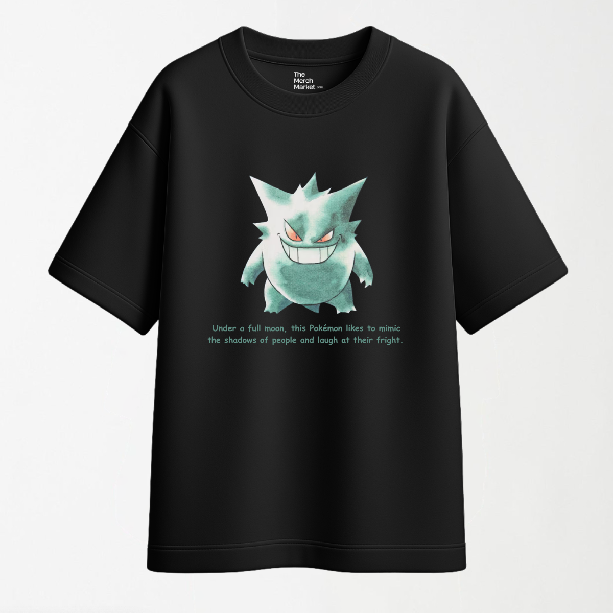 Gengar Watercolor Lore - Graphic T-Shirt