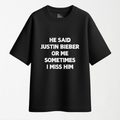 Bieber Ultimatum - Round Neck Unisex T Shirt