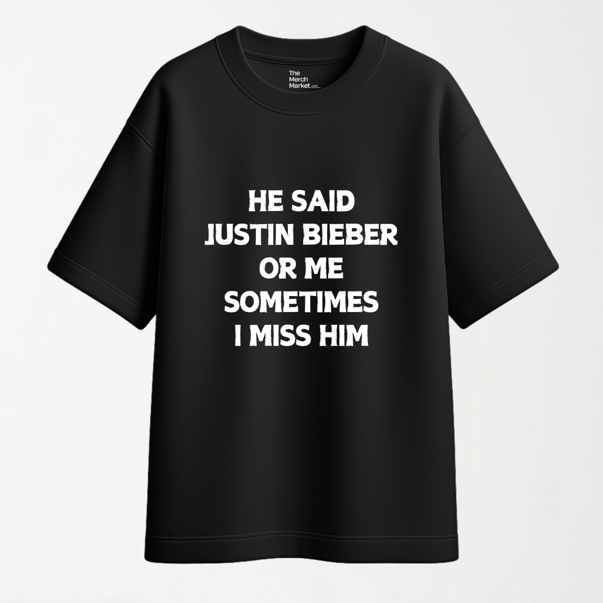 Bieber Ultimatum - Round Neck Unisex T Shirt