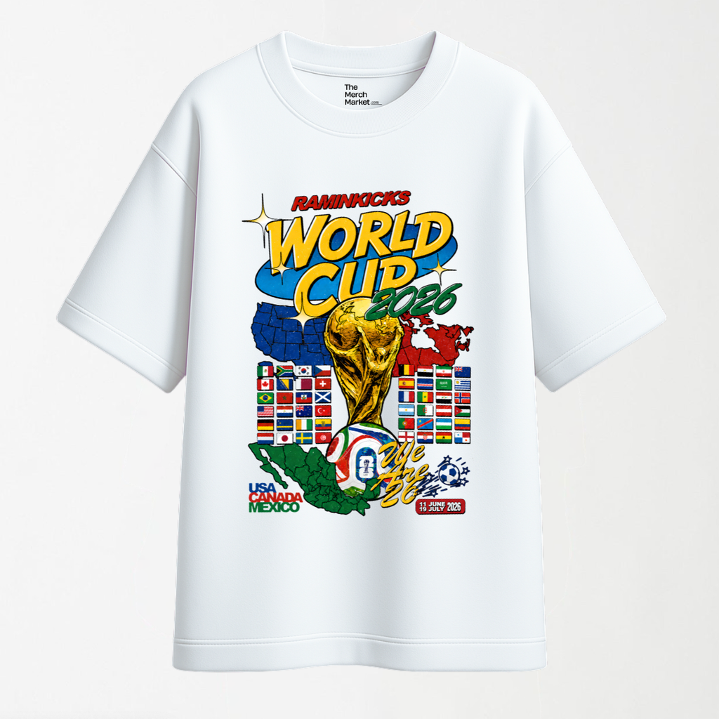 Vintage World Cup 2026 - Round Neck Unisex T Shirt