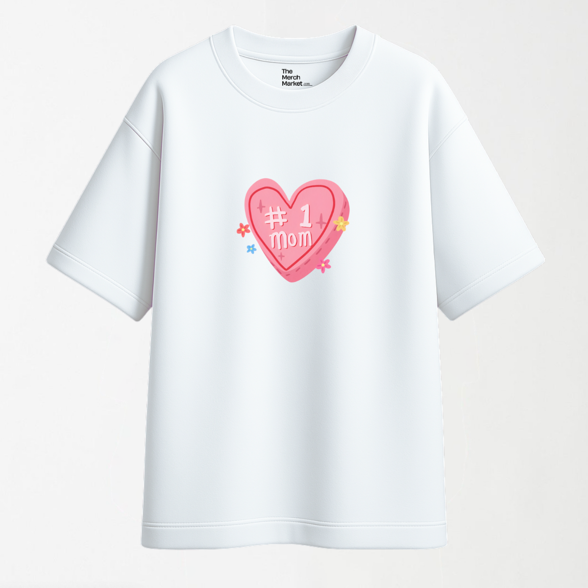 # 1 MOM - Round Neck Unisex T Shirt