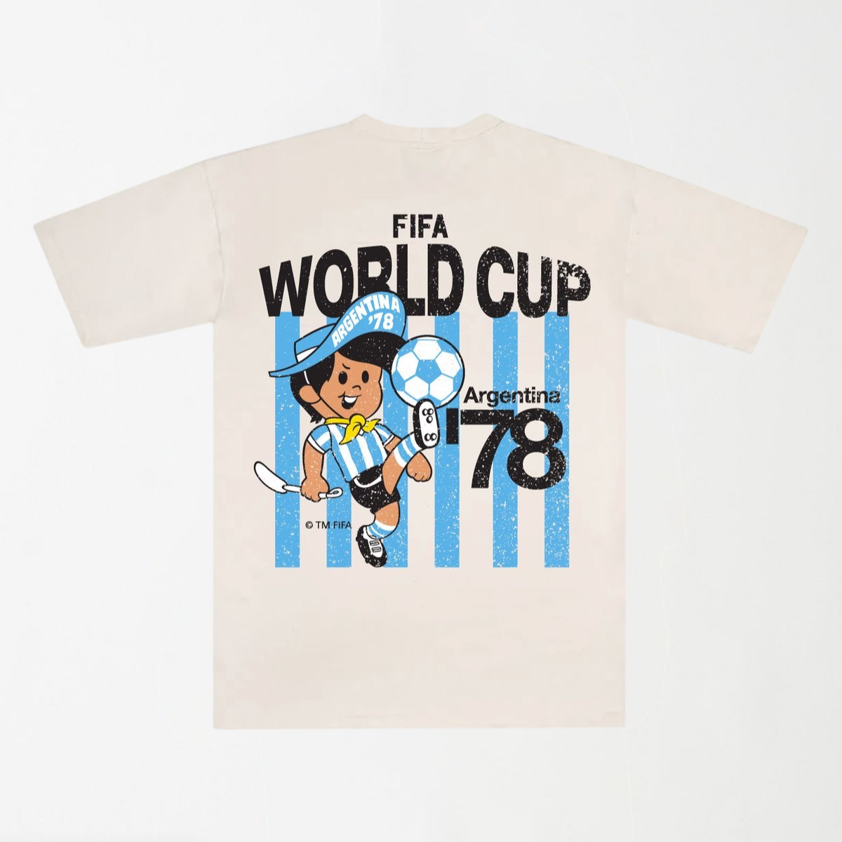 Retro Gauchito '78 - Round Neck Unisex T Shirt