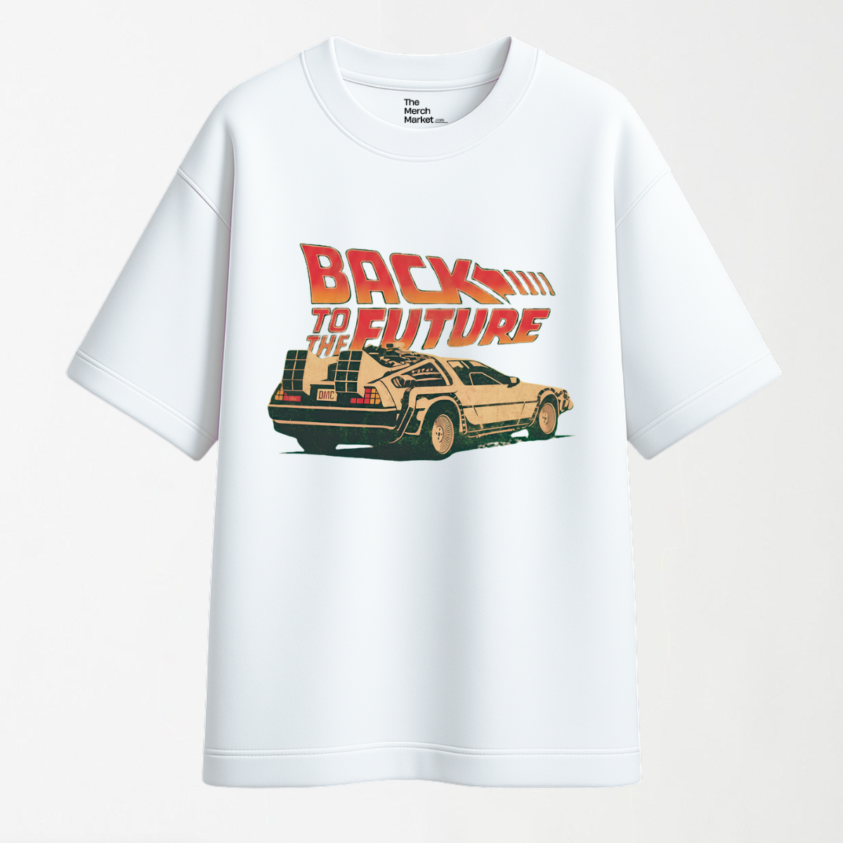 Back To The Future - Round Neck Unisex T Shirt