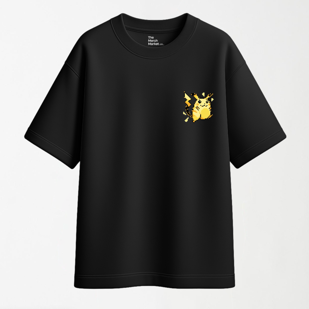 Retro Pixel Pikachu - Graphic T-Shirt