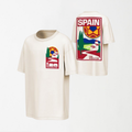Vintage España Poster - Round Neck Unisex T Shirt