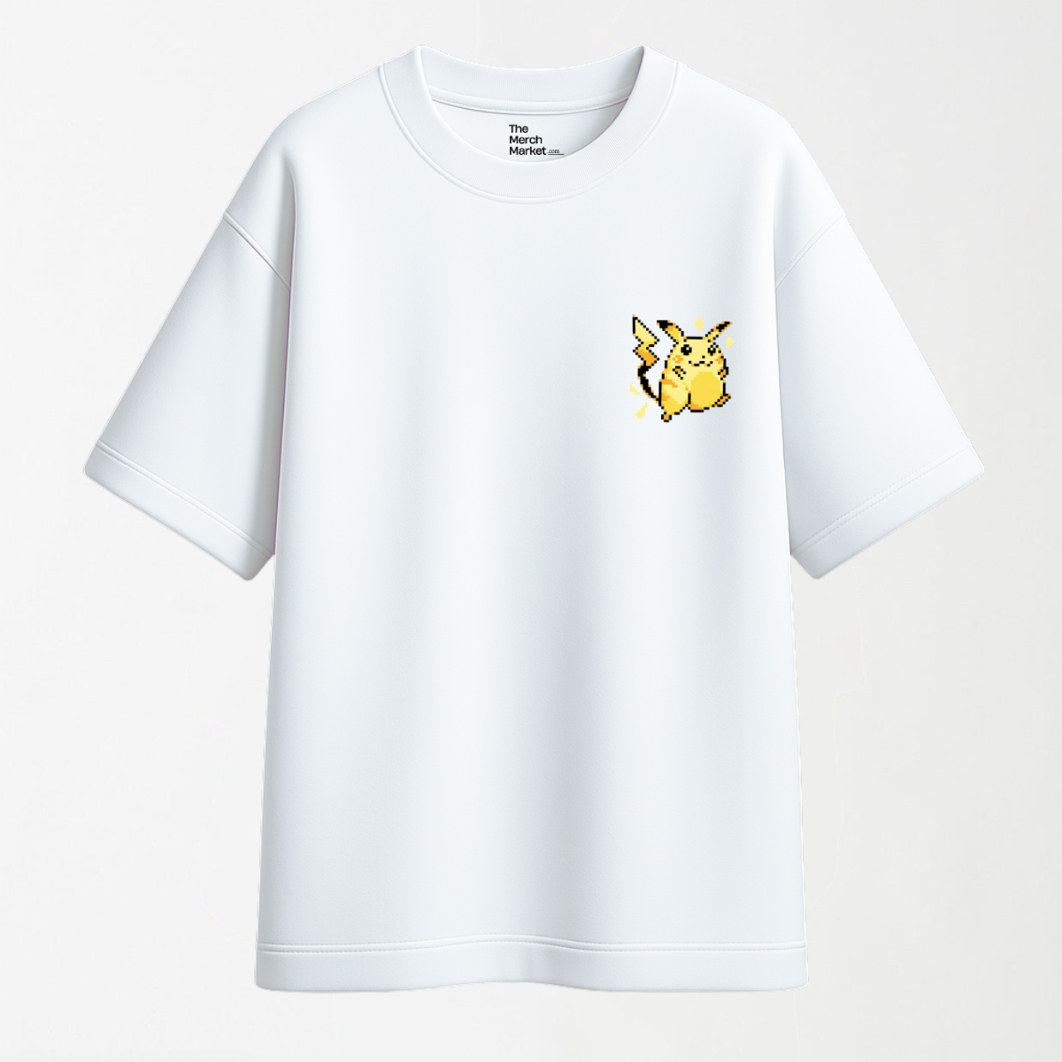 Retro Pixel Pikachu - Graphic T-Shirt