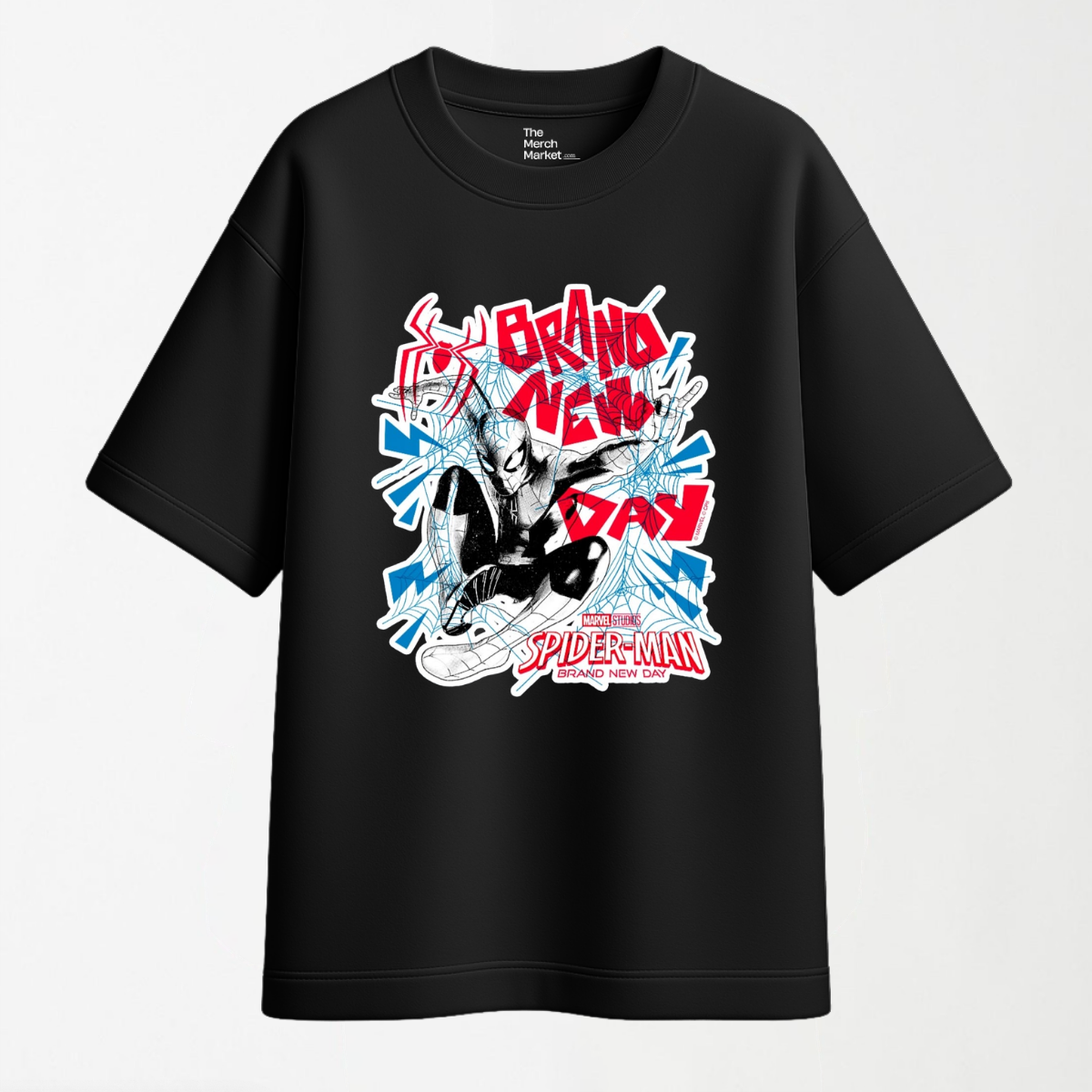 Spider-Man Urban Graffiti - Round Neck Unisex T-Shirt