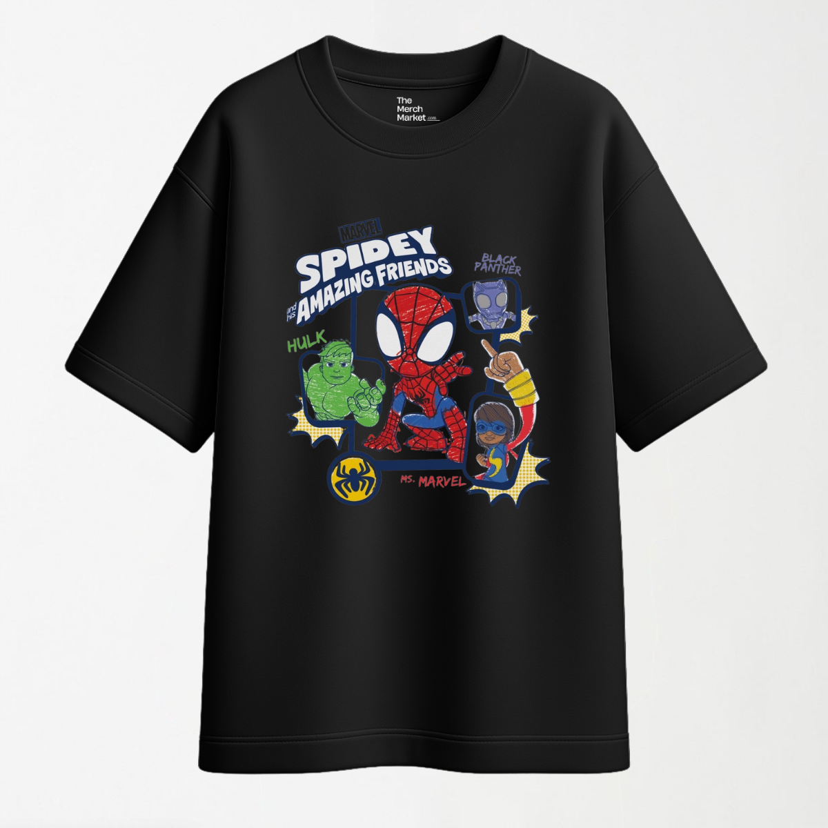 Spidey Amazing Friends - Round Neck Unisex T-Shirt