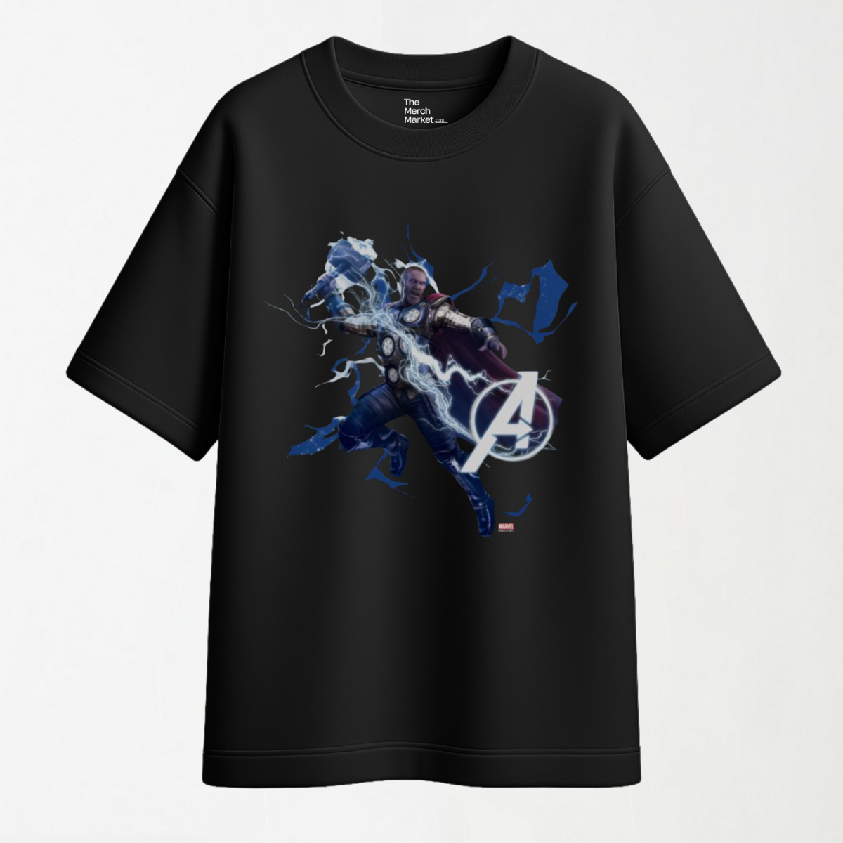 Thor Blue Lightning - Graphic T Shirt