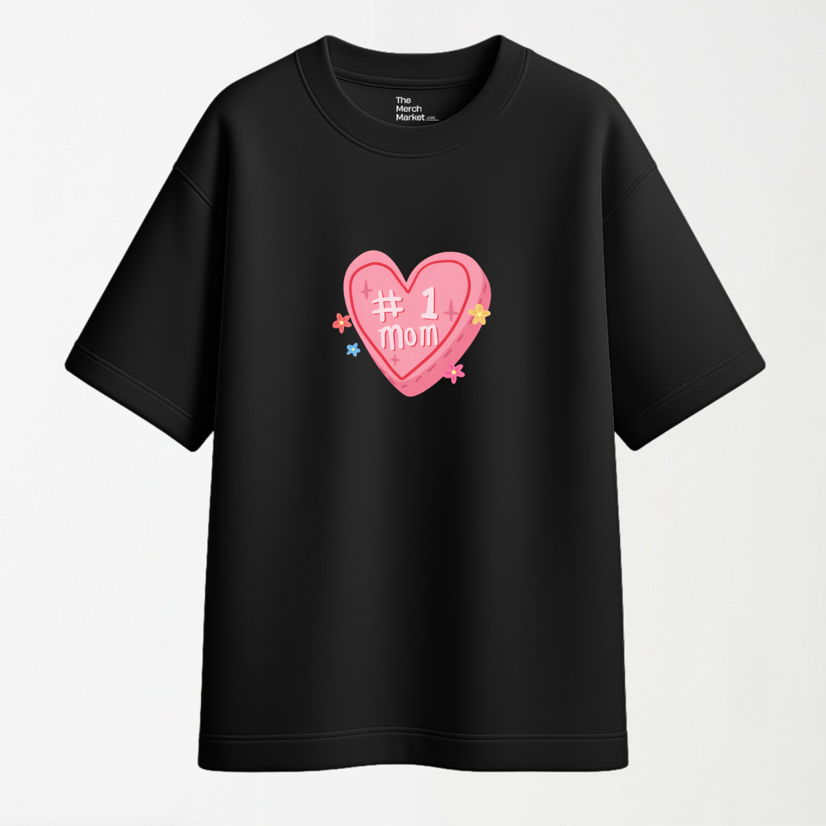# 1 MOM - Round Neck Unisex T Shirt