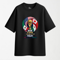 Tri-Nation Swirl - Round Neck Unisex T Shirt