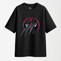 Wolverine Claws Deadpool Icon - Graphic T Shirt