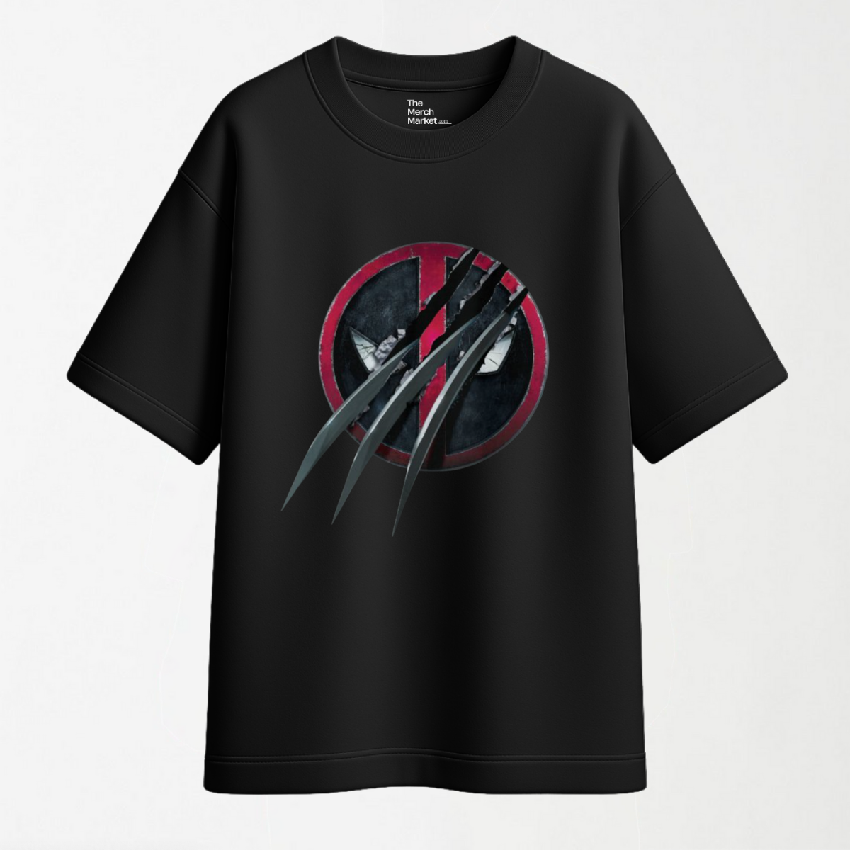 Wolverine Claws Deadpool Icon - Graphic T Shirt