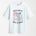 Worldwide Web-Slinger - Round Neck Unisex T-Shirt